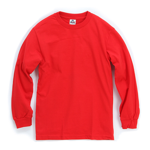 트리플에이 티셔츠 AAA 1304 L/S Tee // Red