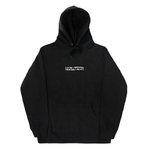 아임낫어휴먼비잉 후드 basic logo hoodie // black