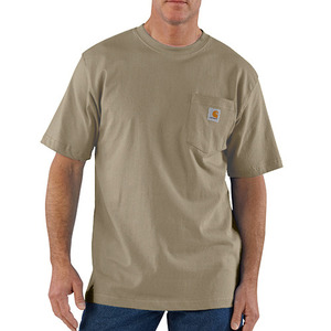 칼하트 workwear pocket t-shirt // desert