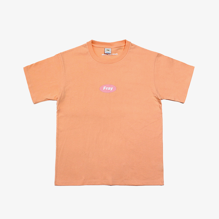 프레이 Fray Logo T-Shirts // Peach