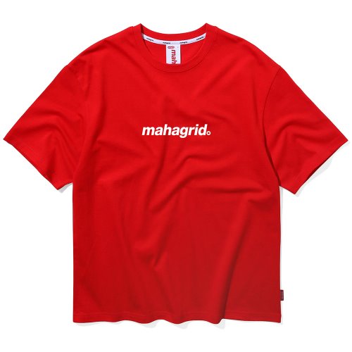 마하그리드 티셔츠 BASIC LOGO TEE [RED]