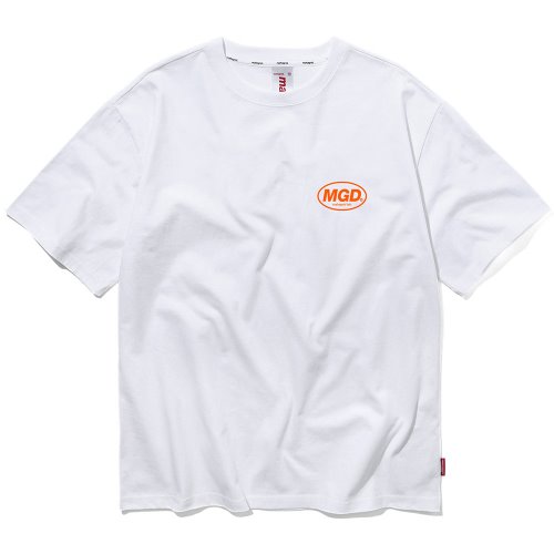 마하그리드 티셔츠 BACK MGD TEE [WHITE]