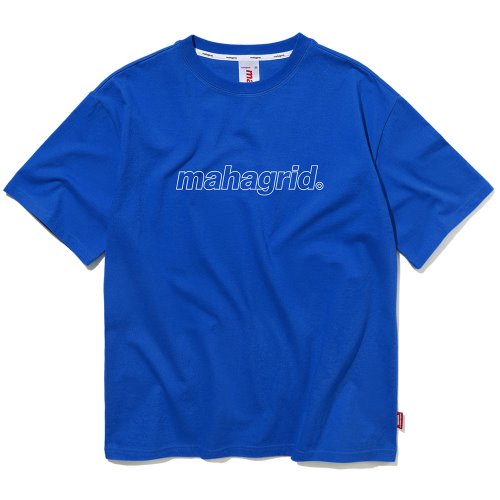 마하그리드 티셔츠 OUTLINE LOGO TEE [BLUE]