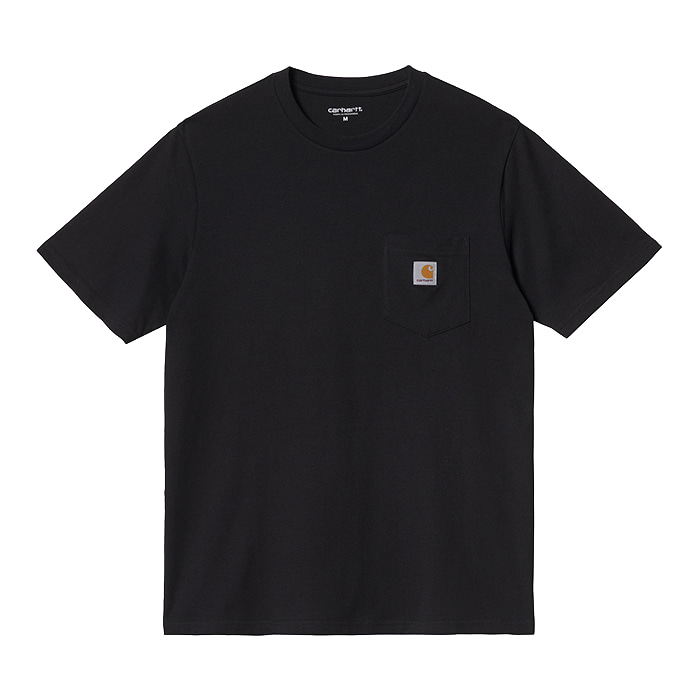 칼하트wip S/S Pocket T-Shirt / Black