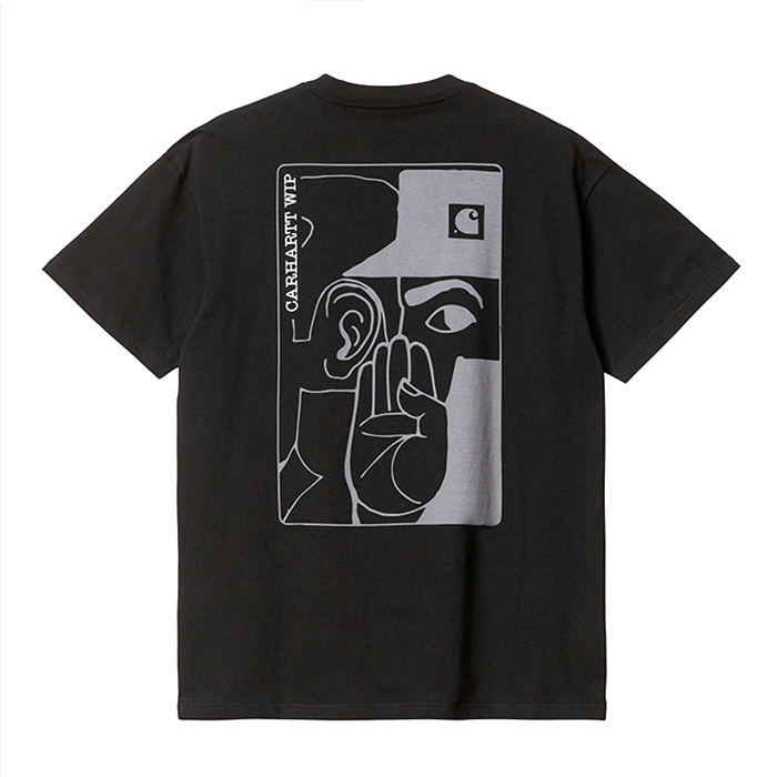 칼하트wip S/S Whisper T-Shirt / black