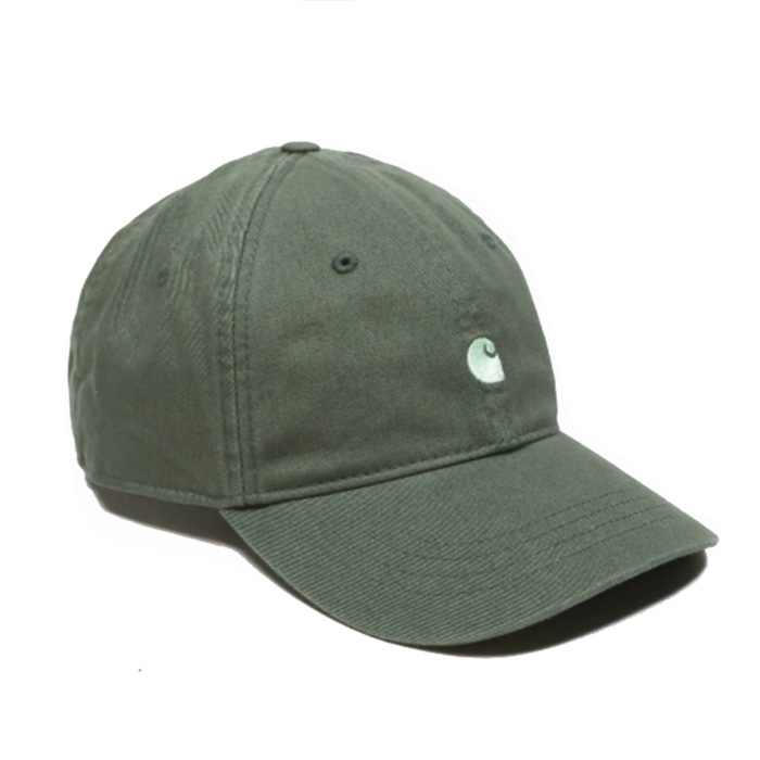 칼하트wip Madison Logo Cap / Hemlock Green/ Pale Spearmint