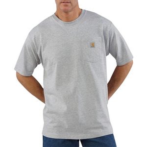 칼하트 workwear pocket t-shirt  // heather grey