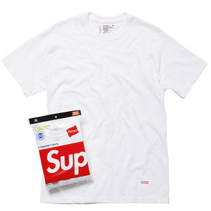 - 슈프림 - Supreme Hanes Tagless T-Shirts(3-Pack)White