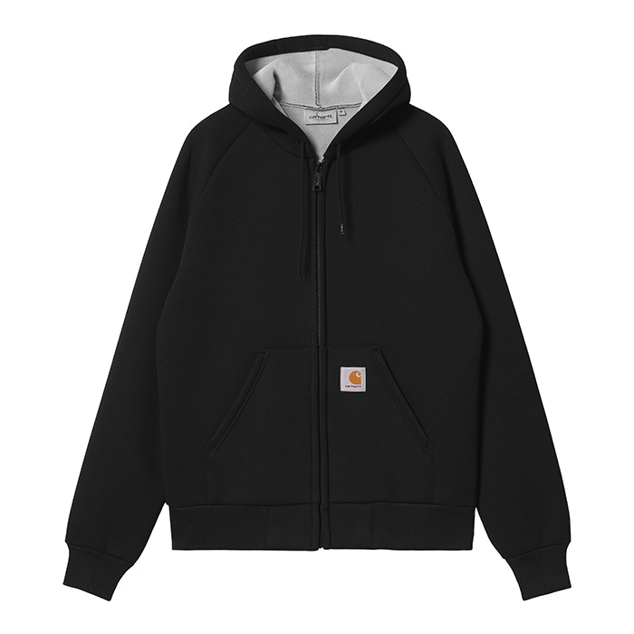 칼하트wip Car-Lux Hooded Jacket / Black_ Grey