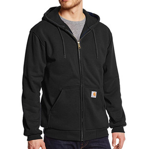 칼하트 써멀 후드집업 rutland thermal-lined hooded zip-front sweatshirt//black[재입고]