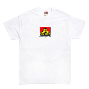 벤 데이비스  classic logo t-shirts // white