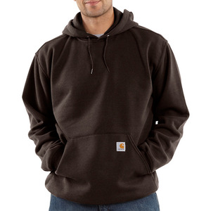 칼하트 후드 midweight hooded pullover sweatshirt  // dark brown